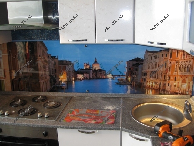 Фотовитраж для кухни - Вена